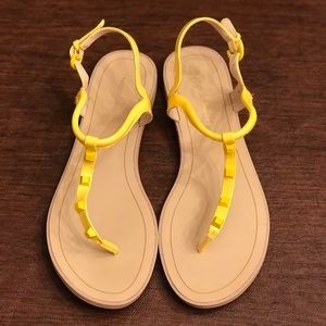 Rebecca Minkoff Grace Sunshine yellw sandal size 9